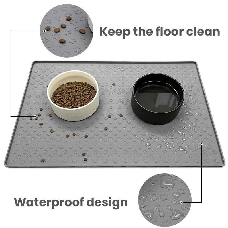 Waterproof Silicone Pet Feeding Mat