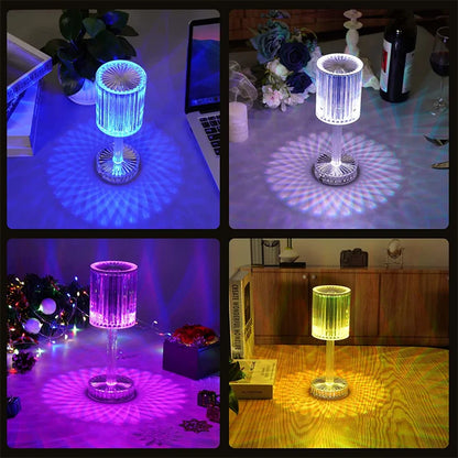 LED Diamond: Ambient Night Light for Home & Lounge